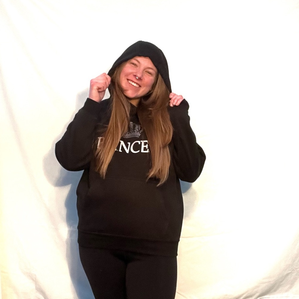 Princess Hoodie - Black Size Medium - Picture 5 of 6